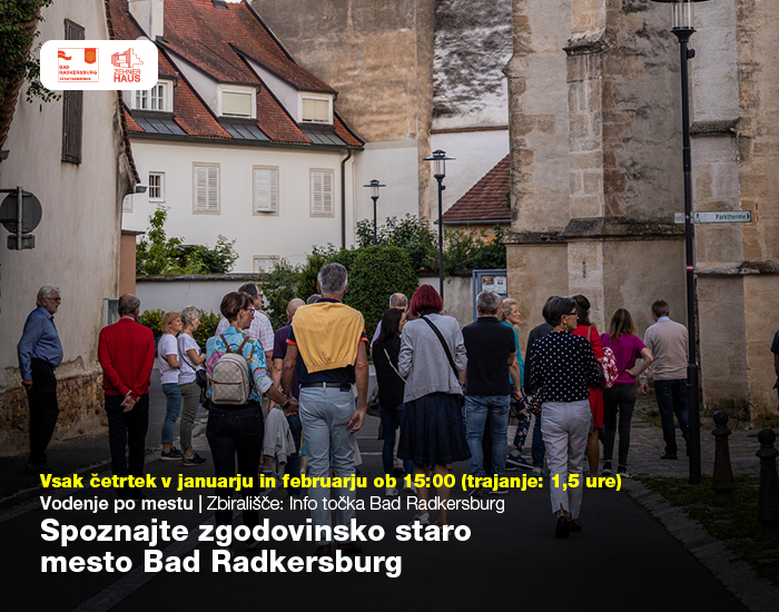 Voden ogled mesta Bad Radkersburg, Avstrija