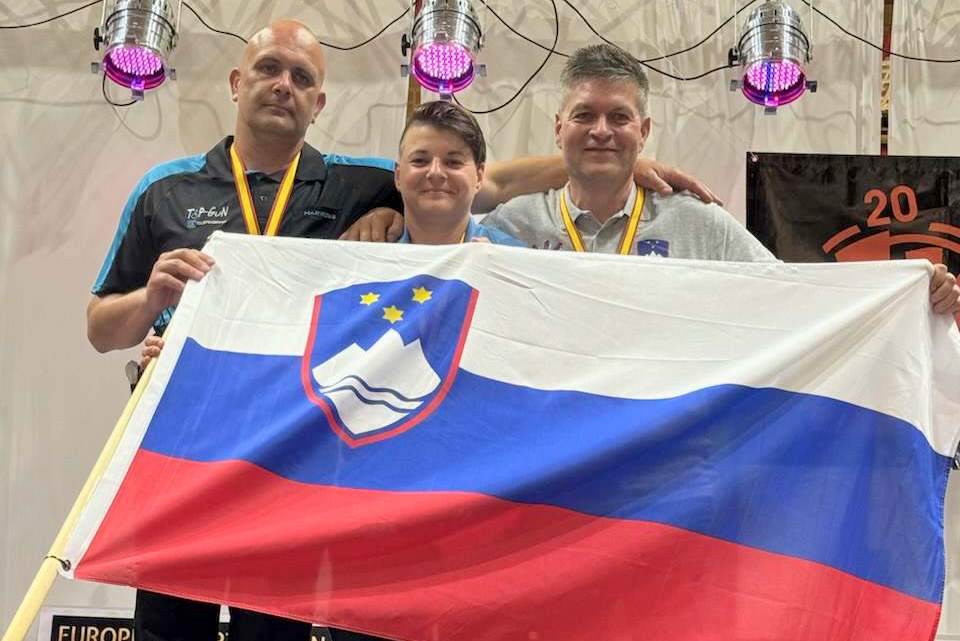 Petra Klemenčič, Sebastijan Antolin in Jože Seitl so postali evropski prvaki