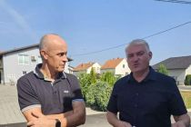 Odprtje rekonstruirane javne poti v Križevcih