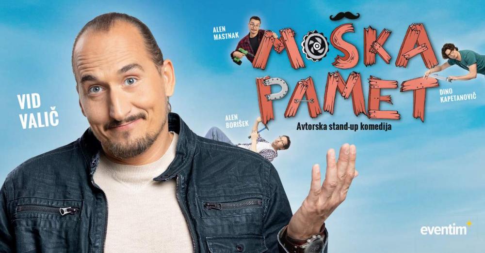 Nova avtorska Stand-up predstava - Moška pamet