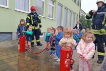 Evakuacijska vaja v OŠ in vrtcu Križevci