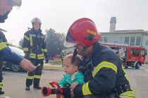 Evakuacijska vaja v OŠ in vrtcu Križevci