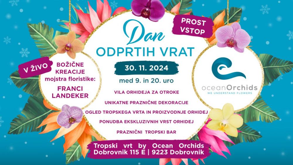 Dan odprtih vrat podjetja Ocean Orchids