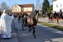 Blagoslov konjev v Križevcih pri Ljutomeru