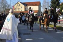 Blagoslov konjev v Križevcih pri Ljutomeru