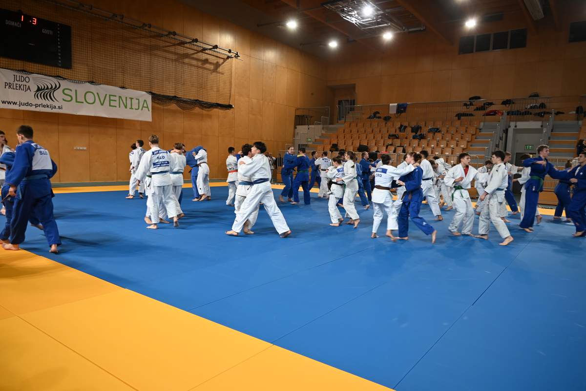 Prednovoletne judo priprave v Ljutomeru