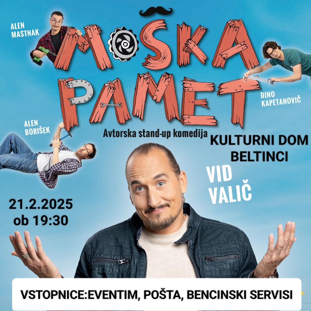 Stand-up komedija Moška pamet 