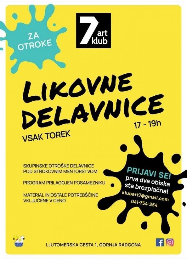 Likovne delavnice za otroke