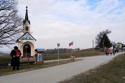 Člani Turistično kulturnega društva Ivanjkovci pa so recitirali nekaj pesmi domačih prleških pesnikov