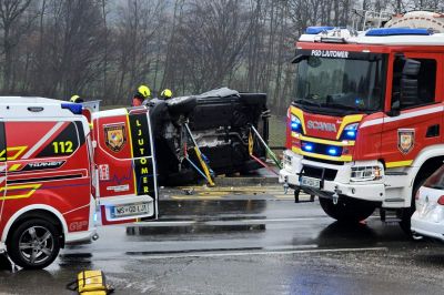 Prometna nesreča v Radomerju