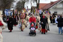 Pustna povorka v Središču ob Dravi