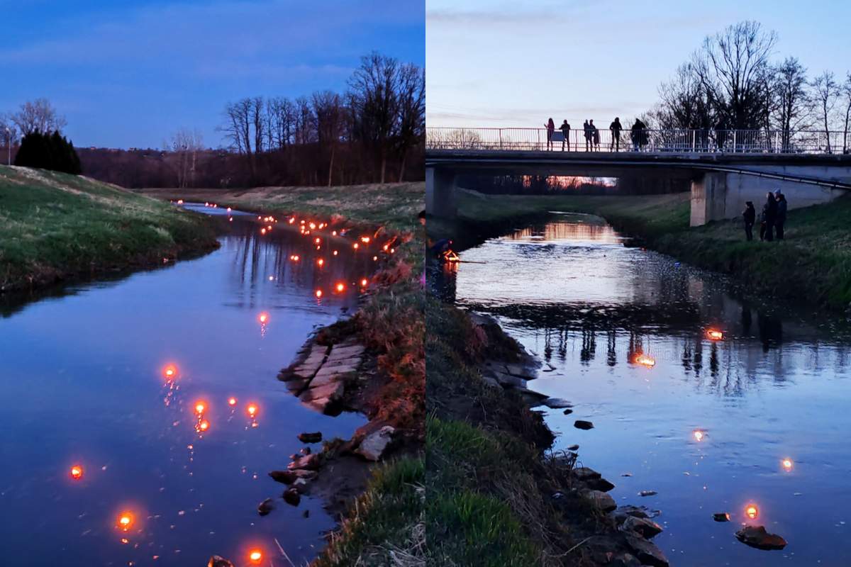 Spust Gregorjevih hišk in ladjic po Ščavnici, foto: Zdenka Veršič