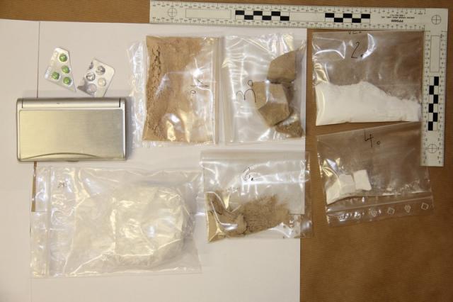 Heroin in kokain, foto: PUMS
