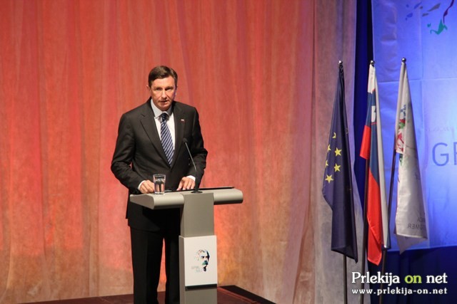 Slavnostni govornik je bil predsednik države RS Borut Pahor