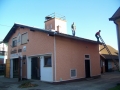 Nova streha gasilskega doma Zg. Krapje