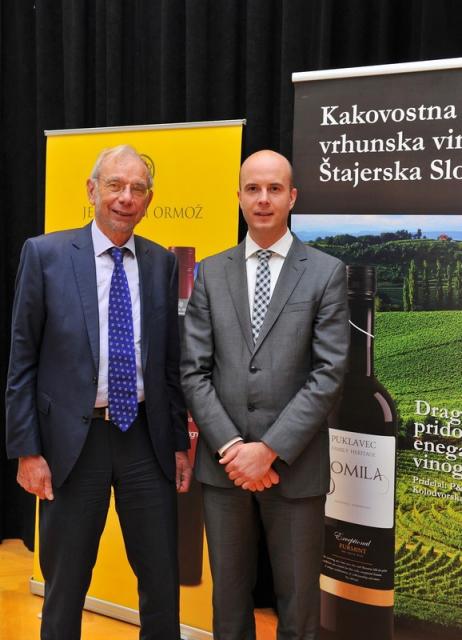 Vladimir Puklavec Lastnik P F Wineries In Mitja Herga Direktor P F Jeruzalem Ormoz Galerija Prlekija On Net Ljutomer